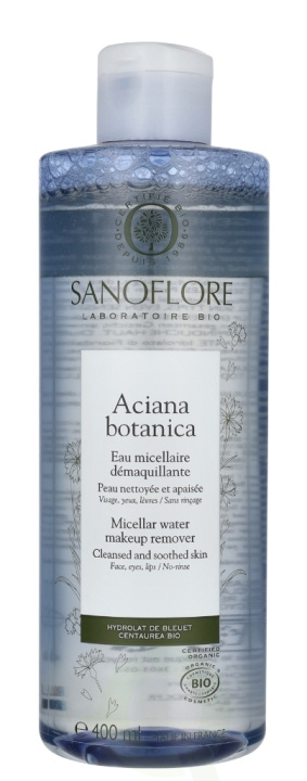 Sanoflore Aciana Botanica Cleansing Micellar Water 400 ml i gruppen SKÖNHET & HÄLSA / Hudvård / Ansiktsvård / Rengöring hos TP E-commerce Nordic AB (D18336)