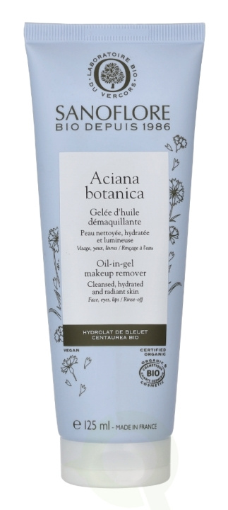 Sanoflore Aciana Botanica Oil-In-Gel Make-Up Remover 125 ml i gruppen SKÖNHET & HÄLSA / Makeup / Sminkborttagning hos TP E-commerce Nordic AB (D18337)