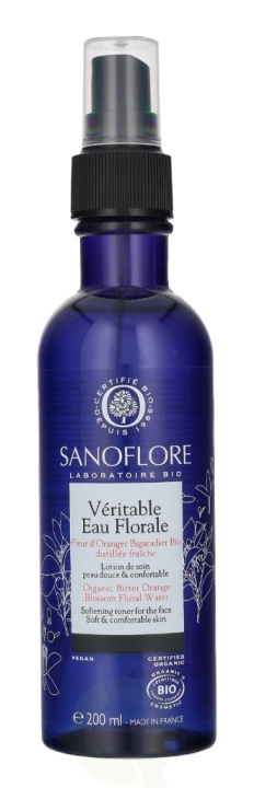 Sanoflore Eau Florale Organic Floral Water 200 ml Bitter Orange i gruppen SKÖNHET & HÄLSA / Hudvård / Ansiktsvård / Rengöring hos TP E-commerce Nordic AB (D18339)