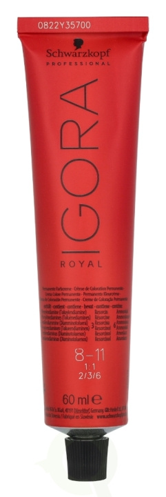 Schwarzkopf Igora Royal Permanent Color Creme 60 ml 45880 i gruppen SKÖNHET & HÄLSA / Hår & Styling / Hårvårdsprodukter / Hårfärg / Hårfärg & Färgbomb hos TP E-commerce Nordic AB (D18376)