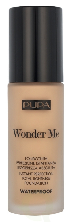 Pupa Milano Pupa Wonder Me Waterproof Foundation 30 g 020 Light Beige i gruppen SKÖNHET & HÄLSA / Makeup / Basmakeup / Foundation hos TP E-commerce Nordic AB (D18387)