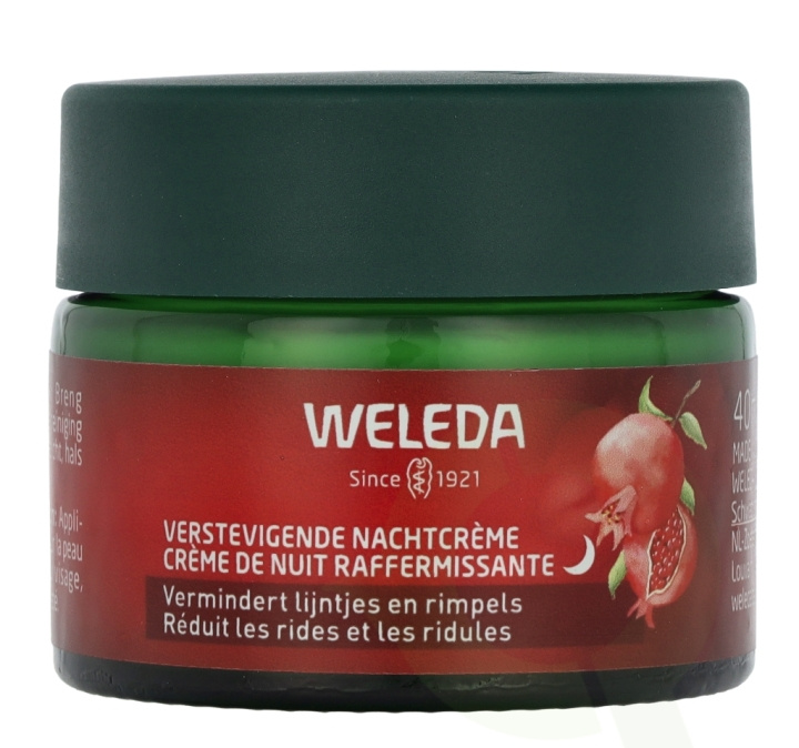 Weleda Pomegranate & Maca Firming Night Cream 40 ml i gruppen SKÖNHET & HÄLSA / Hudvård / Ansiktsvård / Nattkräm hos TP E-commerce Nordic AB (D18398)