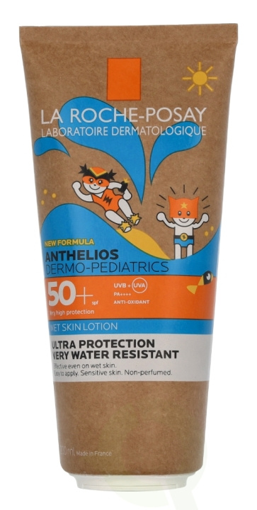 La Roche LRP Anthelios Kids Milk WetSkin Eco Tube SPF50+ 200 ml i gruppen SKÖNHET & HÄLSA / Hudvård / Solskydd & Tanning / Solskydd hos TP E-commerce Nordic AB (D18406)