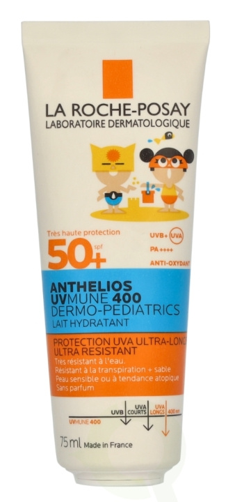 La Roche LRP Anthelios Dermo-Pediatrics Sunscreen Lotion SPF50+ 75 ml i gruppen SKÖNHET & HÄLSA / Hudvård / Solskydd & Tanning / Solskydd hos TP E-commerce Nordic AB (D18409)