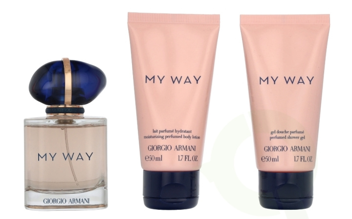 Armani My Way Giftset 150 ml Edp Spray 50ml/Body Lotion 50ml/Shower Gel 50ml i gruppen SKÖNHET & HÄLSA / Presentkit / Presentkit För Henne hos TP E-commerce Nordic AB (D18410)