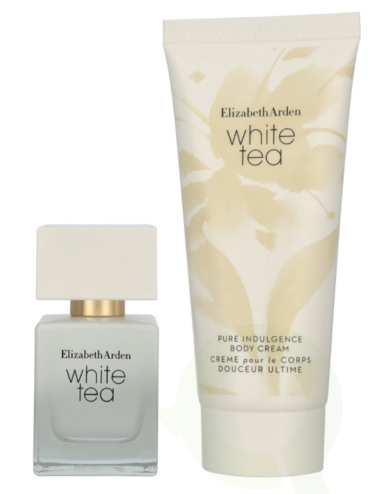 Elizabeth Arden E.Arden White Tea Original Set 130 ml Edt Spray 30ml/Body Cream 100ml i gruppen SKÖNHET & HÄLSA / Doft & Parfym / Parfym / Parfym för henne hos TP E-commerce Nordic AB (D18411)