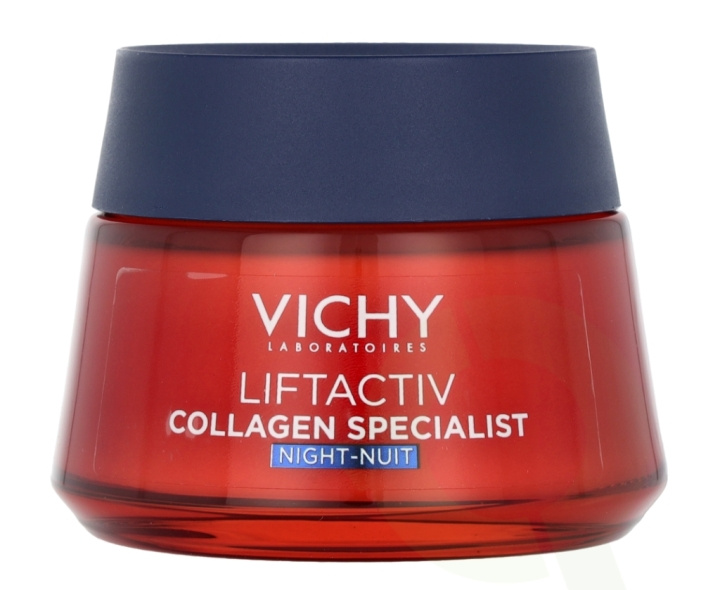 Vichy LiftActiv Collagen Specialist Night 50 ml i gruppen SKÖNHET & HÄLSA / Hudvård / Ansiktsvård / Dagkräm hos TP E-commerce Nordic AB (D18446)