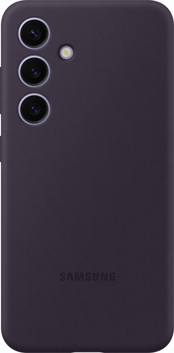Samsung Galaxy S24 Silikonfodral, mörklila i gruppen SMARTPHONE & SURFPLATTOR / Mobilskydd / Samsung hos TP E-commerce Nordic AB (D18494)