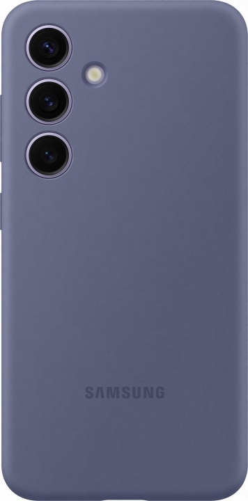 Samsung Galaxy S24 Silikonfodral, lila i gruppen SMARTPHONE & SURFPLATTOR / Mobilskydd / Samsung hos TP E-commerce Nordic AB (D18496)