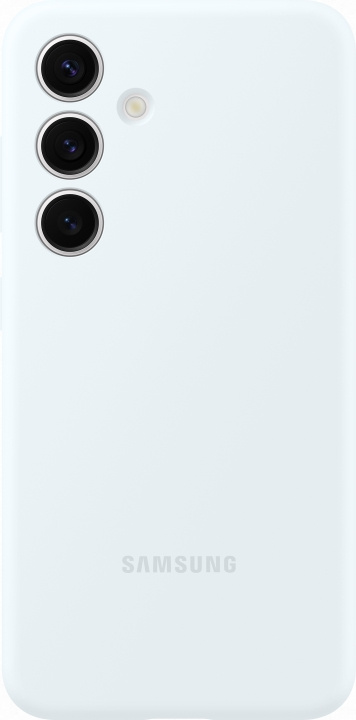 Samsung Galaxy S24 Silikonfodral, vit i gruppen SMARTPHONE & SURFPLATTOR / Mobilskydd / Samsung hos TP E-commerce Nordic AB (D18497)