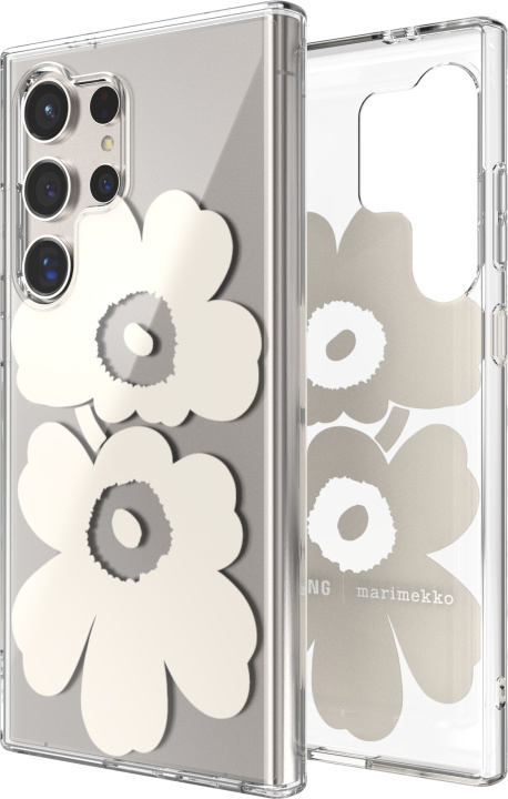 Samsung x Marimekko Dual Layer Case, Samsung Galaxy S24 Ultra, beige i gruppen SMARTPHONE & SURFPLATTOR / Mobilskydd / Samsung hos TP E-commerce Nordic AB (D18547)