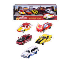 Majorette Anniversary Edition - 5 pcs. Giftpack (212054101) i gruppen LEKSAKER, BARN- & BABYPRODUKTER / Leksaker / Leksaksbilar & andra fordon hos TP E-commerce Nordic AB (D18595)