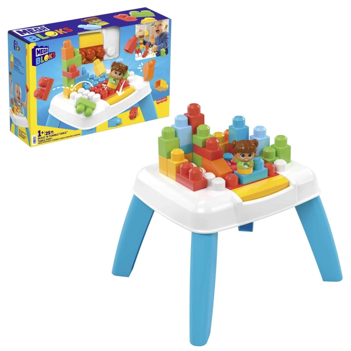 Mega Bloks Bygg-och-tumla-bord (HHM99) i gruppen LEKSAKER, BARN- & BABYPRODUKTER / Leksaker / Byggleksaker / Byggklossar & övriga byggleksaker hos TP E-commerce Nordic AB (D18597)