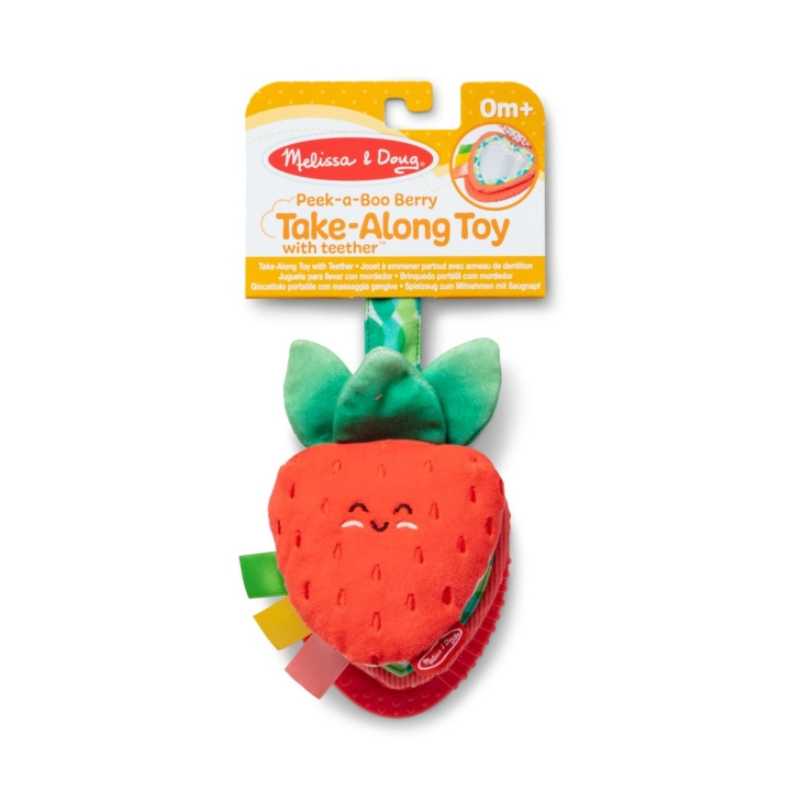 Melissa & Doug Jordgubbe att ta med (50742) i gruppen LEKSAKER, BARN- & BABYPRODUKTER / Babyleksaker / Aktivitetsleksaker hos TP E-commerce Nordic AB (D18642)