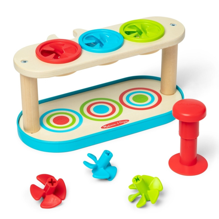 Melissa & Doug Match & Push snurra (31812) i gruppen LEKSAKER, BARN- & BABYPRODUKTER / Babyleksaker / Aktivitetsleksaker hos TP E-commerce Nordic AB (D18643)