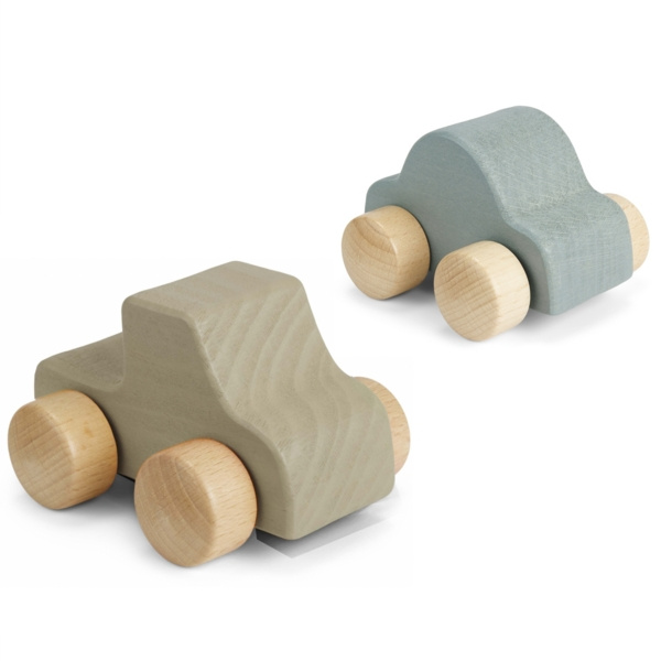 Nuuroo Theo träbilar 2-pack - (NU310) i gruppen LEKSAKER, BARN- & BABYPRODUKTER / Leksaker / Leksaksbilar & andra fordon hos TP E-commerce Nordic AB (D18659)