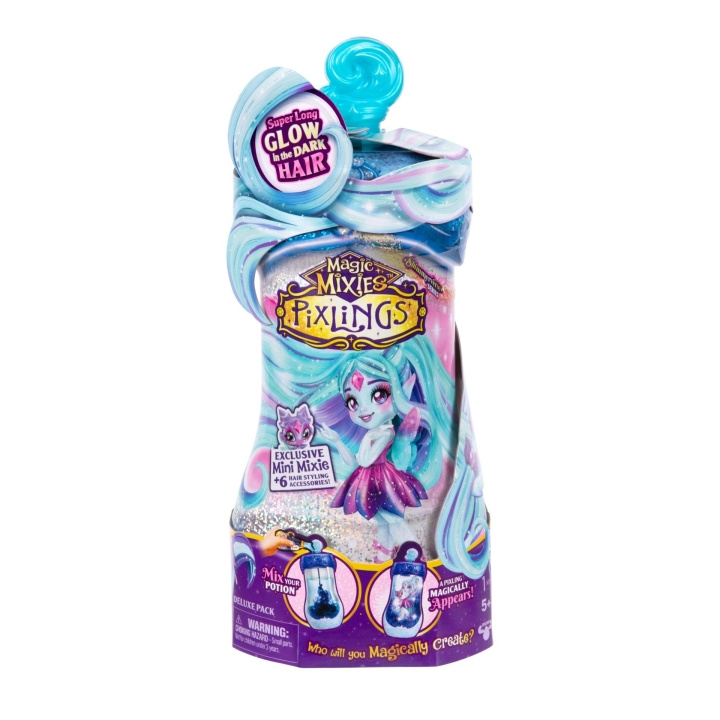 Magic Mixies Pixlings Galaxy Hårdocka Singel PK Flyt (30529) i gruppen LEKSAKER, BARN- & BABYPRODUKTER / Leksaker / Figurer, Miniatyrer & tillbehör hos TP E-commerce Nordic AB (D18683)