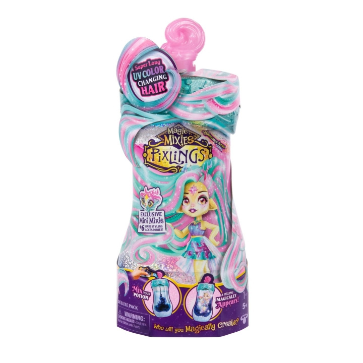 Magic Mixies Pixlings Galaxy Hårdocka Single PK Deerlee (30528) i gruppen LEKSAKER, BARN- & BABYPRODUKTER / Leksaker / Figurer, Miniatyrer & tillbehör hos TP E-commerce Nordic AB (D18689)
