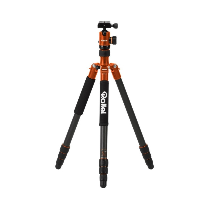 Rollei Stativ C5i Carbon, Orange i gruppen HEMELEKTRONIK / Foto & Video / Fotoutrustning / Stativ hos TP E-commerce Nordic AB (D18720)