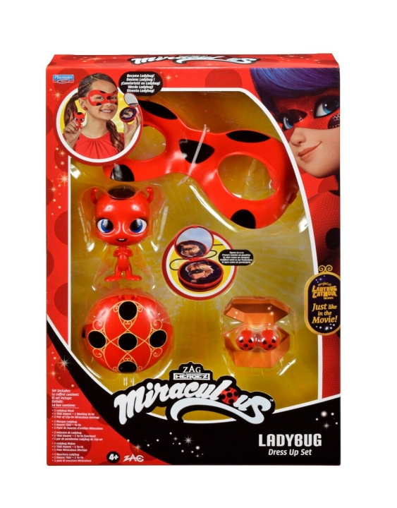 Miraculous Rollspelsset - Nyckelpiga (60-50600) i gruppen LEKSAKER, BARN- & BABYPRODUKTER / Leksaker / Maskeradkläder hos TP E-commerce Nordic AB (D18725)