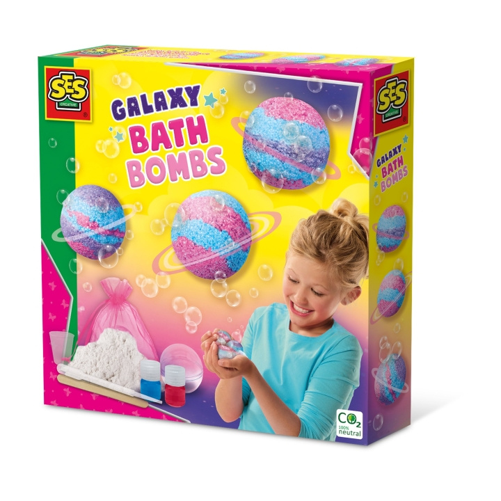 SES Creative Galaxy badbomber - (S14769) i gruppen LEKSAKER, BARN- & BABYPRODUKTER / Leksaker / Pyssel hos TP E-commerce Nordic AB (D18751)