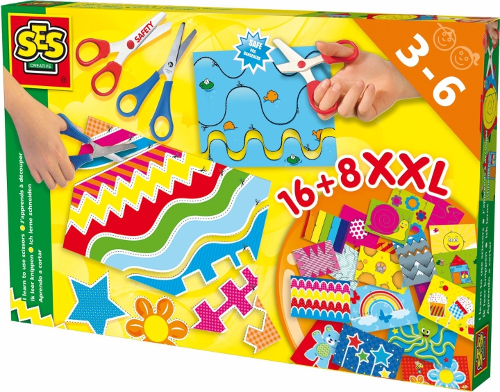SES Creative Att lära sig använda sax i gruppen LEKSAKER, BARN- & BABYPRODUKTER / Leksaker / Pyssel hos TP E-commerce Nordic AB (D18765)