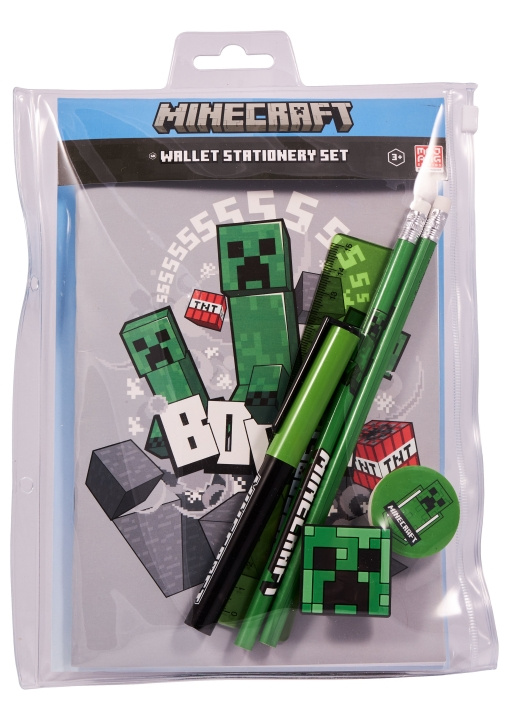 MINECRAFT Kids Licensing - Plånbok för pennfodral - MINECRAFT (0616060-4480525) i gruppen LEKSAKER, BARN- & BABYPRODUKTER / Leksaker / Pennfodral hos TP E-commerce Nordic AB (D18773)