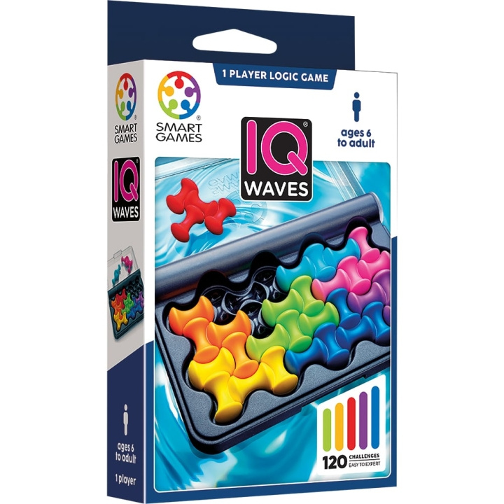 Smart Games IQ Waves (Nordic) (SG2568) i gruppen LEKSAKER, BARN- & BABYPRODUKTER / Spel / Sällskapsspel hos TP E-commerce Nordic AB (D18802)