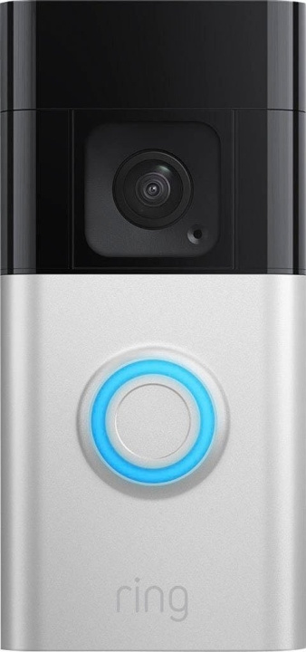 Ring Batteri Video Dörrklocka Plus Satin Nickel i gruppen HEM, HUSHÅLL & TRÄDGÅRD / Larm & Säkerhet / Dörrklockor hos TP E-commerce Nordic AB (D18823)