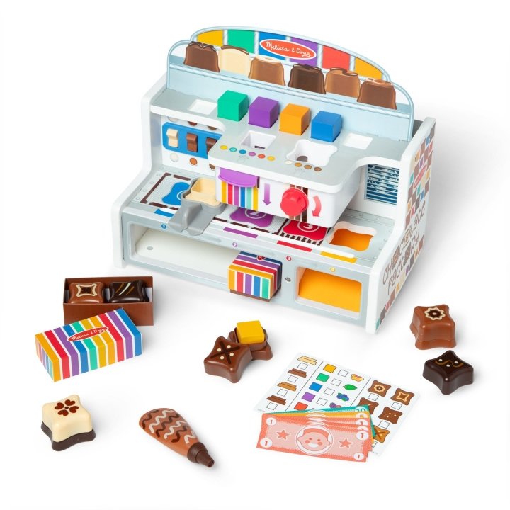 Melissa & Doug Chokladfabrik (50889) i gruppen LEKSAKER, BARN- & BABYPRODUKTER / Leksaker / Lilla hemmet & Rollek hos TP E-commerce Nordic AB (D18834)