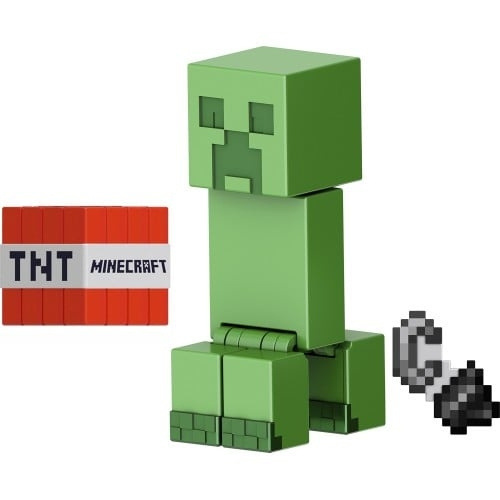 MINECRAFT Biome Builds - 8 cm - Krypare (JCN29) i gruppen LEKSAKER, BARN- & BABYPRODUKTER / Leksaker / Figurer, Miniatyrer & tillbehör hos TP E-commerce Nordic AB (D18838)