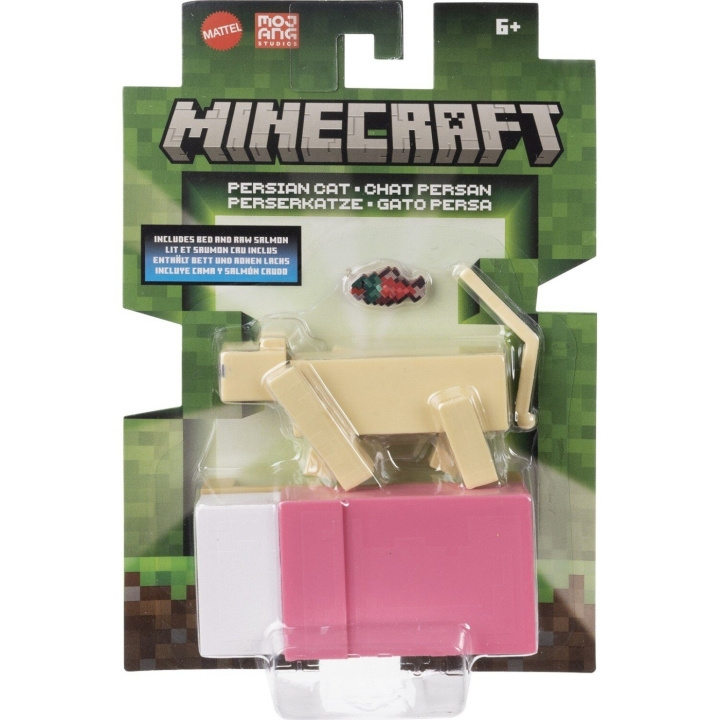 MINECRAFT Biome Builds - 8 cm - Persisk katt (JCN30) i gruppen LEKSAKER, BARN- & BABYPRODUKTER / Leksaker / Figurer, Miniatyrer & tillbehör hos TP E-commerce Nordic AB (D18839)