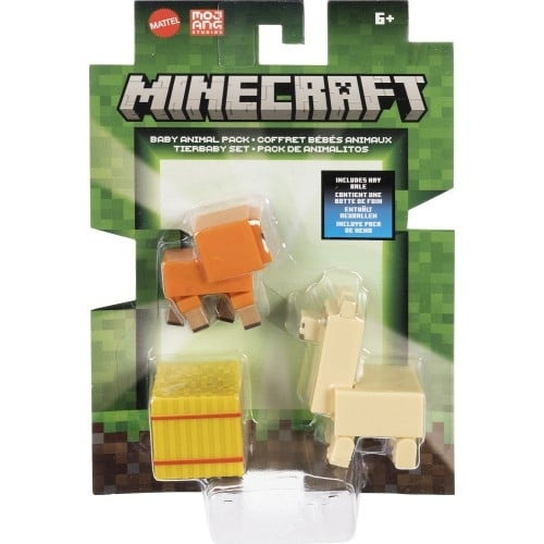 MINECRAFT Biome Builds - 8 cm - Paket med babydjur (JCN33) i gruppen LEKSAKER, BARN- & BABYPRODUKTER / Leksaker / Figurer, Miniatyrer & tillbehör hos TP E-commerce Nordic AB (D18841)