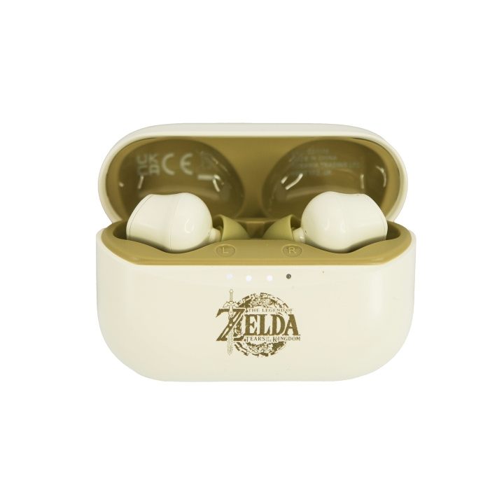 OTL TWS The Legend of Zelda: Tears of the Kingdom(Vit) i gruppen HEMELEKTRONIK / Ljud & Bild / Hörlurar & Tillbehör / Hörlurar hos TP E-commerce Nordic AB (D18848)