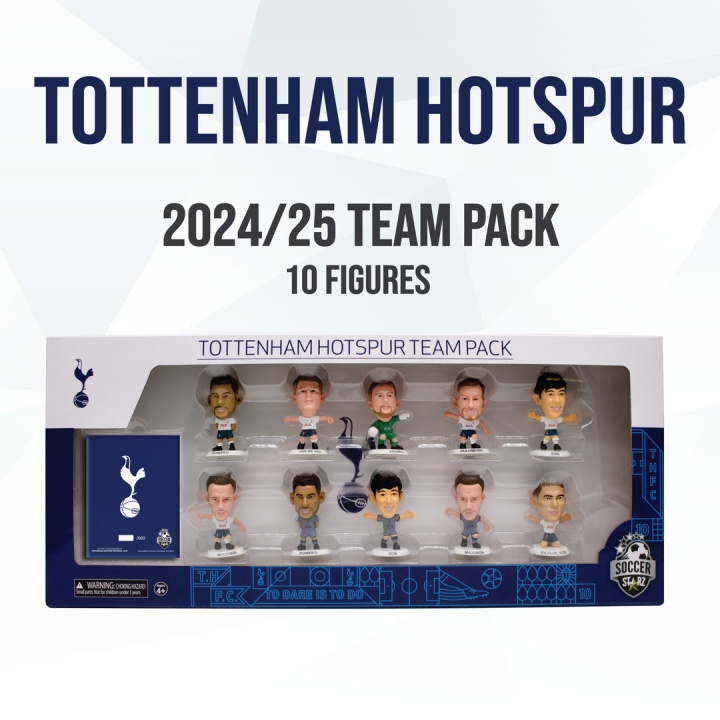Soccerstarz Spurs Team Pack 10 figurer (2024/25 Version Classic Kit) i gruppen LEKSAKER, BARN- & BABYPRODUKTER / Leksaker / Figurer, Miniatyrer & tillbehör hos TP E-commerce Nordic AB (D18852)