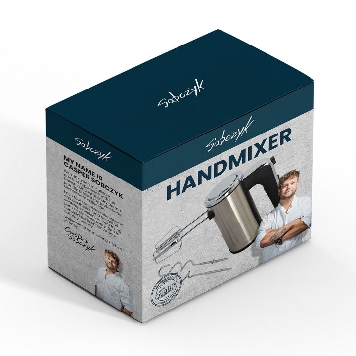Sobczyk Handmixer i gruppen HEM, HUSHÅLL & TRÄDGÅRD / Hushållsmaskiner / Matberedare & Köksassistenter / Mixer & Blender hos TP E-commerce Nordic AB (D18890)