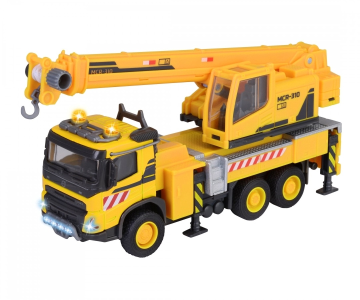Majorette Volvo lastbilskran (213723004) i gruppen LEKSAKER, BARN- & BABYPRODUKTER / Leksaker / Leksaksbilar & andra fordon hos TP E-commerce Nordic AB (D18894)