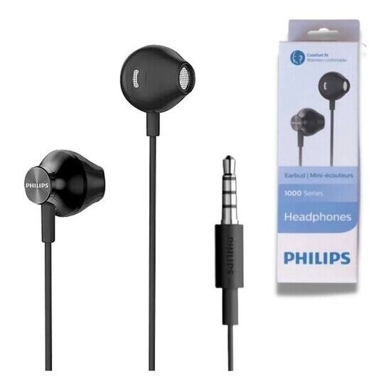 Philips Audio - TAUE100BK/00 In-Ear hörlurar - Svart i gruppen HEMELEKTRONIK / Ljud & Bild / Hörlurar & Tillbehör / Hörlurar hos TP E-commerce Nordic AB (D18895)