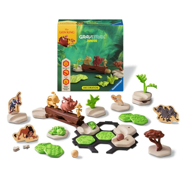 GraviTrax Junior Extension Lejonkungen (10923862) i gruppen LEKSAKER, BARN- & BABYPRODUKTER / Leksaker / Lekset hos TP E-commerce Nordic AB (D18898)