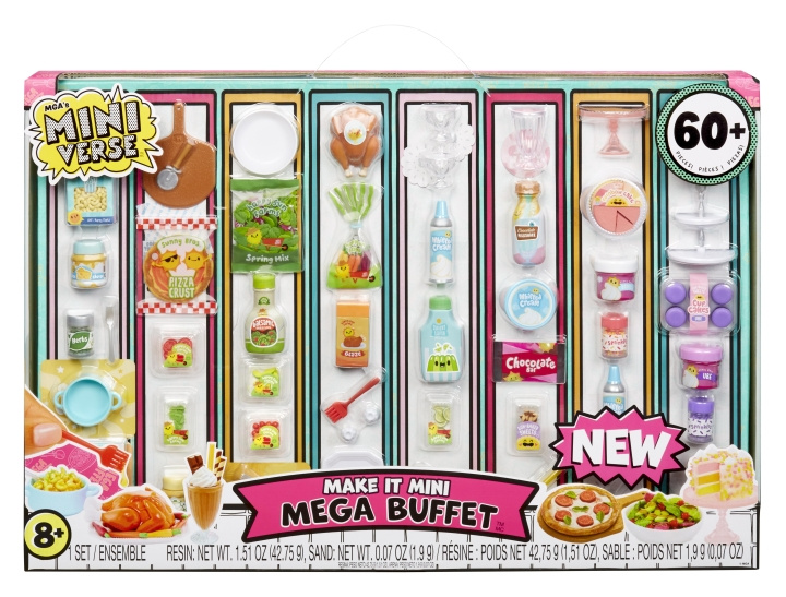 Miniverse Make It Mini Mega Buffet (541301) i gruppen LEKSAKER, BARN- & BABYPRODUKTER / Leksaker / Lekset hos TP E-commerce Nordic AB (D18901)