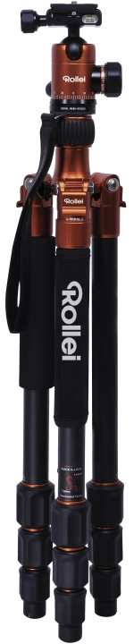 Rollei C5i Aluminium Orange i gruppen HEMELEKTRONIK / Foto & Video / Fotoutrustning / Stativ hos TP E-commerce Nordic AB (D18903)