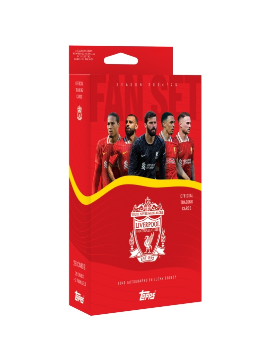 Topps Liverpool Fan Set 24/25 i gruppen SPORT, FRITID & HOBBY / Roliga prylar / Samlarobjekt hos TP E-commerce Nordic AB (D18934)
