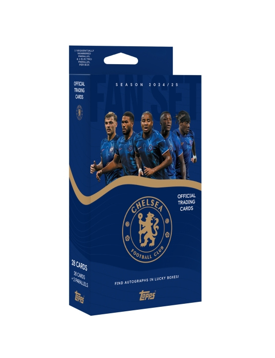 Topps Chelsea Fan Set 24/25 i gruppen SPORT, FRITID & HOBBY / Roliga prylar / Samlarobjekt hos TP E-commerce Nordic AB (D18935)