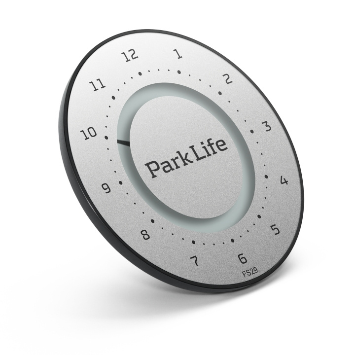 ParkOne Park Life - Elektronisk parkeringsskiva Titansilver i gruppen SPORT, FRITID & HOBBY / Roliga prylar / Smarta saker hos TP E-commerce Nordic AB (D18951)