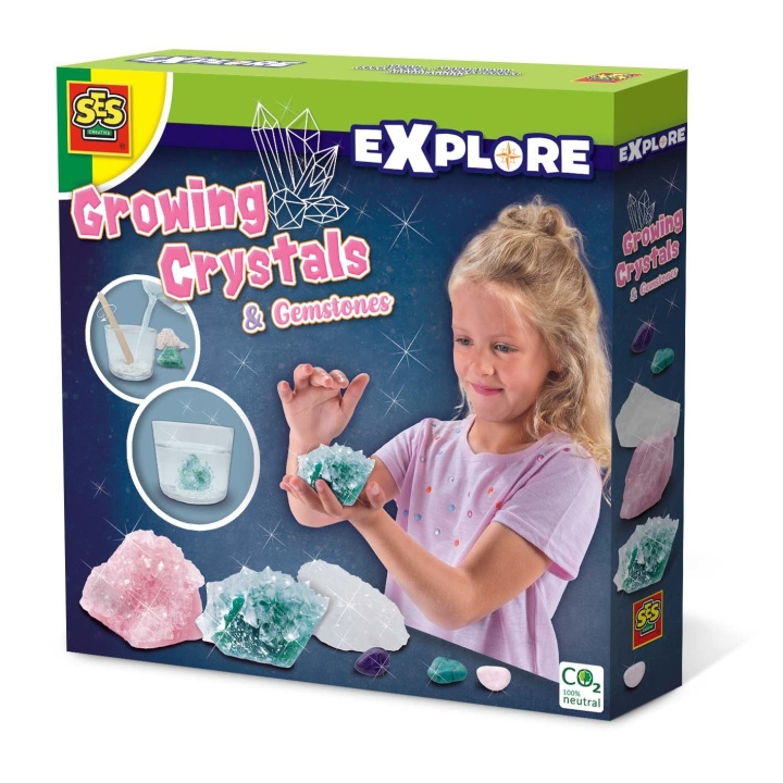 SES Creative Odling av kristaller och ädelstenar - (S25115) i gruppen LEKSAKER, BARN- & BABYPRODUKTER / Leksaker / Pyssel hos TP E-commerce Nordic AB (D18953)