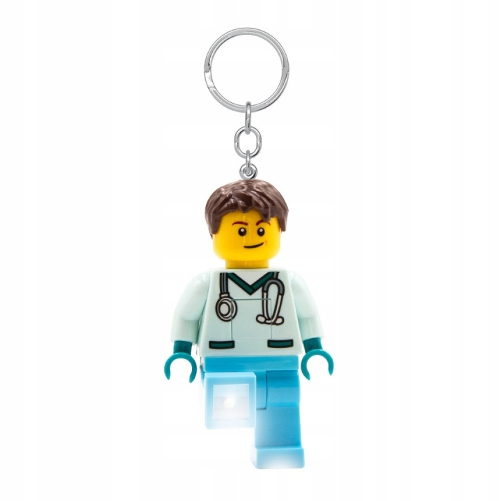 LEGO LED LEGO - Nyckelring med LED - Läkare (4006036-KE194H) i gruppen LEKSAKER, BARN- & BABYPRODUKTER / Leksaker / Byggleksaker / Lego hos TP E-commerce Nordic AB (D18958)