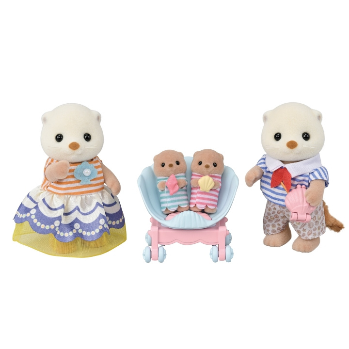 Sylvanian Families Familjen Havsutter - (5803) i gruppen LEKSAKER, BARN- & BABYPRODUKTER / Leksaker / Lekset hos TP E-commerce Nordic AB (D18967)