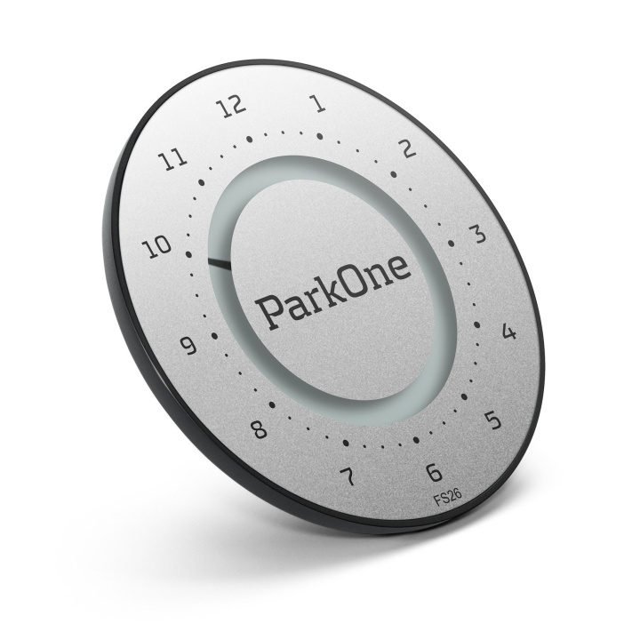 ParkOne 2 - Elektronisk parkeringsskiva i titansilver i gruppen SPORT, FRITID & HOBBY / Roliga prylar / Smarta saker hos TP E-commerce Nordic AB (D18976)