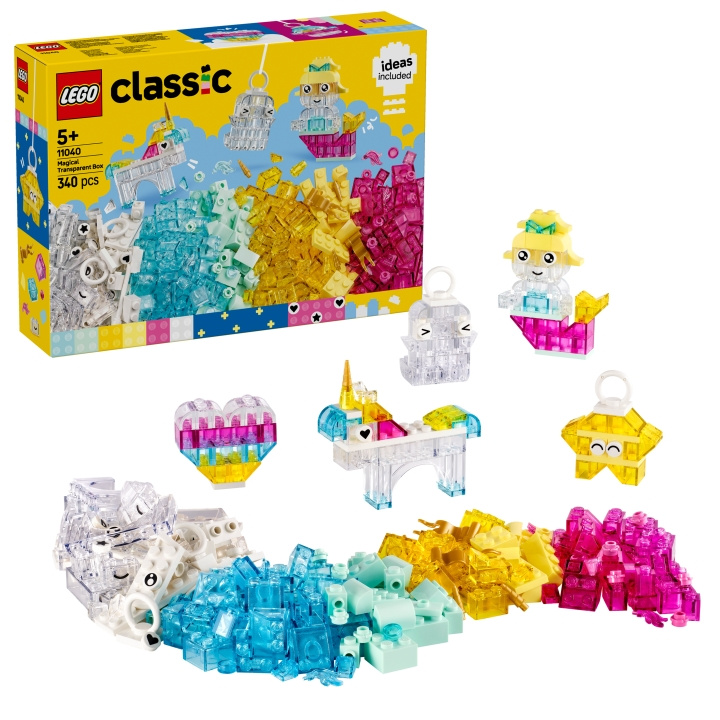 LEGO LEGO Classic - Magisk genomskinlig låda (11040) i gruppen LEKSAKER, BARN- & BABYPRODUKTER / Leksaker / Byggleksaker / Lego hos TP E-commerce Nordic AB (D19035)