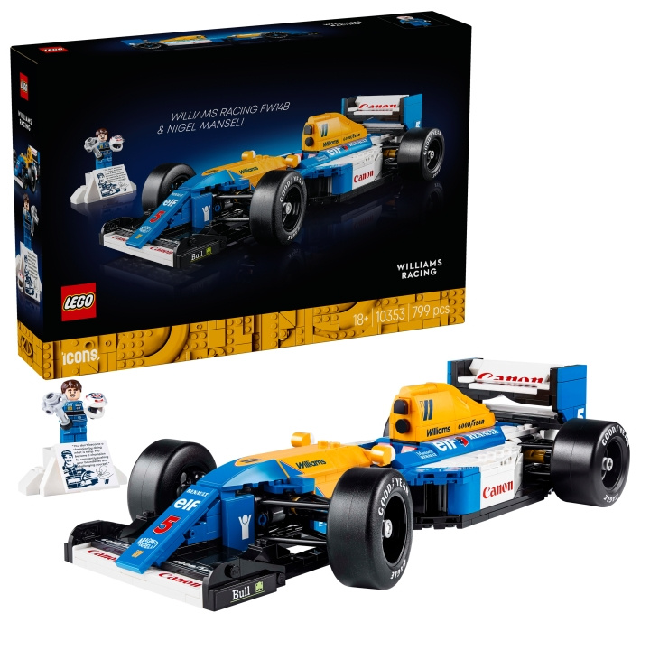 LEGO Ikoner - Williams Racing FW14B & Nigel Mansell (10353) i gruppen LEKSAKER, BARN- & BABYPRODUKTER / Leksaker / Byggleksaker / Lego hos TP E-commerce Nordic AB (D19044)